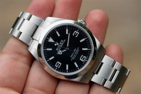 rolex explorer 1 - 39mm|Rolex explorer 39mm mk2.